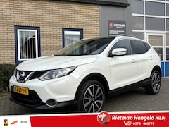 Nissan Qashqai - 1.2 Tekna PANO-CRUISE-TREKHAAK-STOELVERWARMING-CAMERA