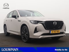 Mazda CX-60 - 2.5 e-SkyActiv PHEV Homura | Camera | Parkeersensor | Navigatie | Stoel en stuurwiel verwa