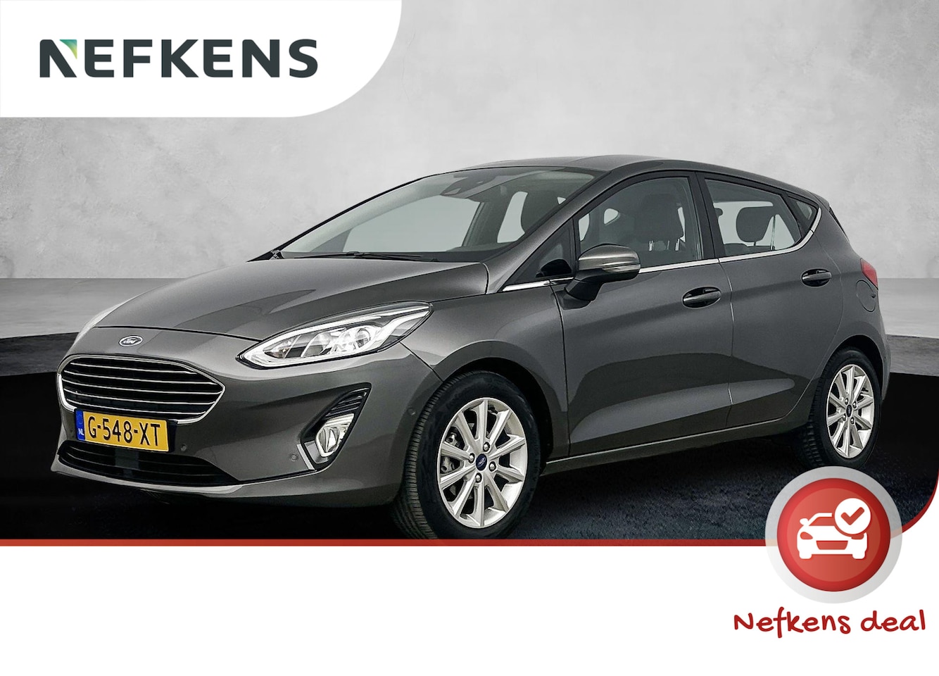 Ford Fiesta - 95 pk Titanium | 1ste eigenaar | Camera | Dodehoekdetectie | LED | AppleCarPlay - AutoWereld.nl