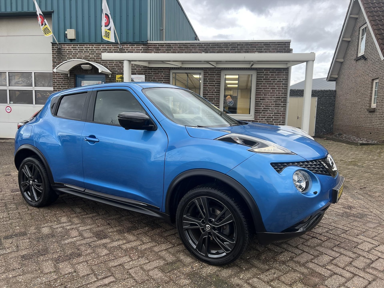 Nissan Juke - 1.6L 117pk CVT AUT, Tekna, Leder, 360 camera, 18'' - AutoWereld.nl