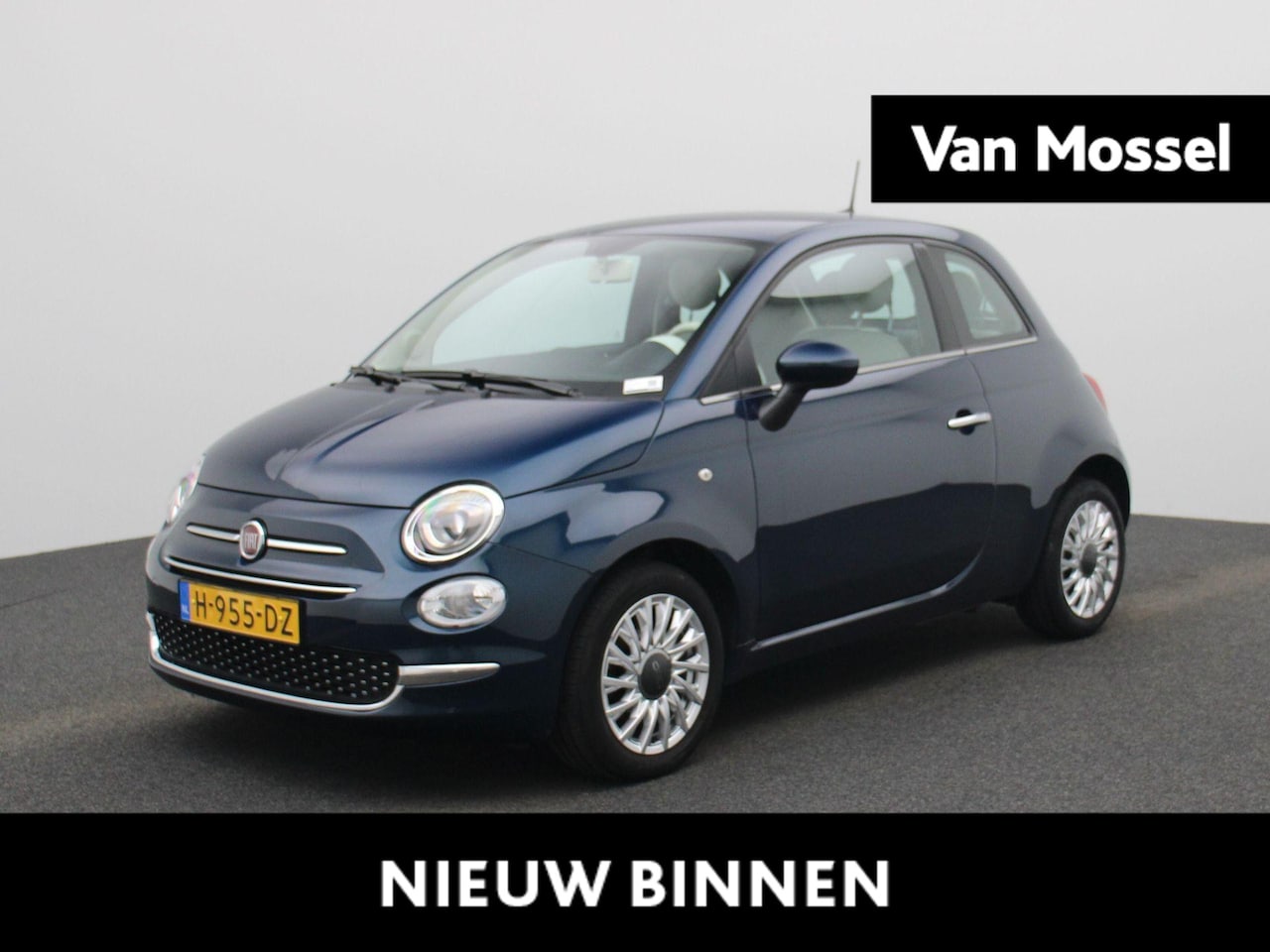 Fiat 500 - 1.2 Lounge | NAVIGATIE | AIRCO | LED DAGRIJVERLICHTING | ELEKTRISHE RAMEN VOOR | - AutoWereld.nl