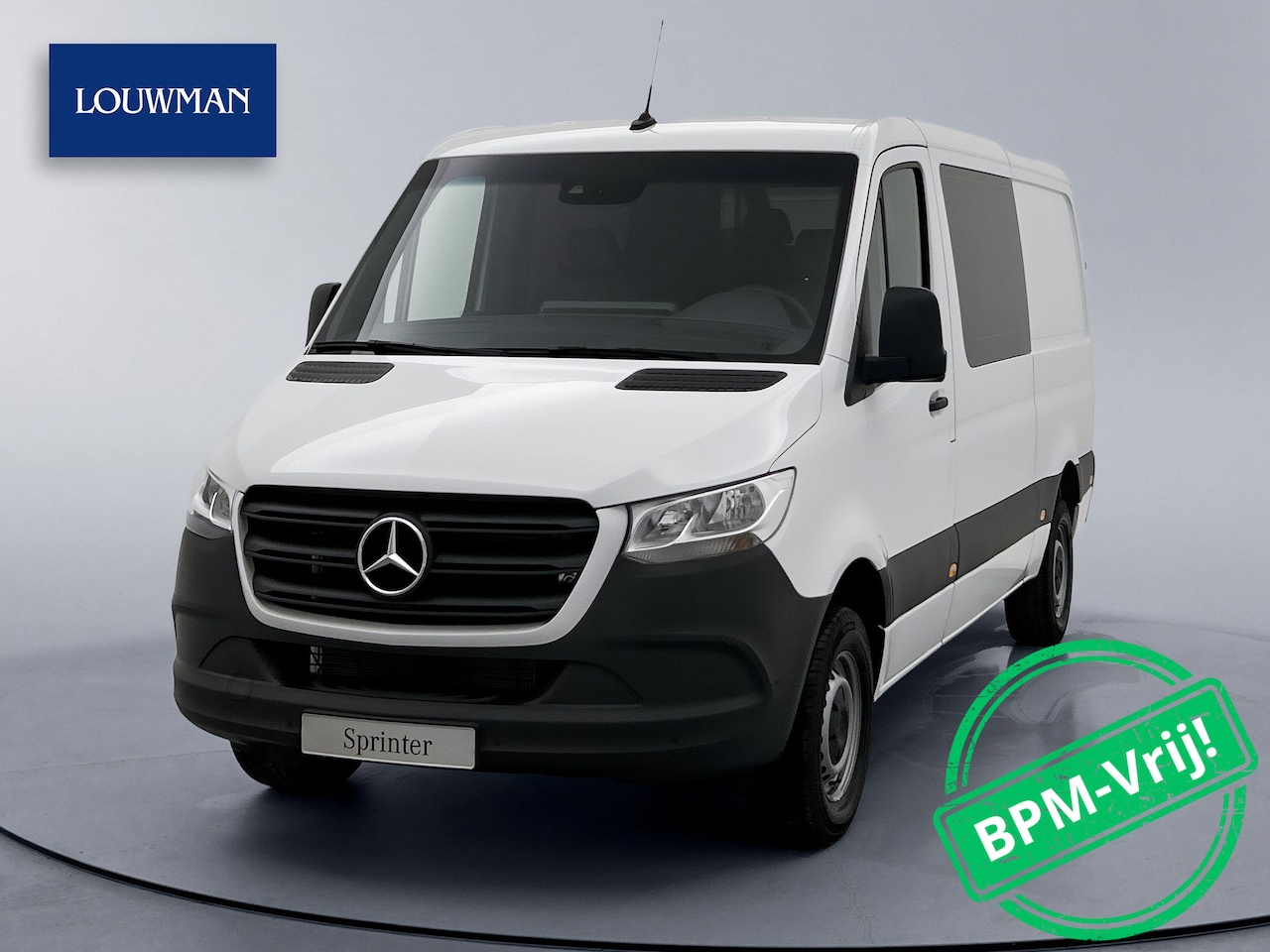 Mercedes-Benz Sprinter - 317CDI 170PK AUTOMAAT L2H1 RWD PRO | Dubbele Cabine | Alarm klasse 3 | - AutoWereld.nl