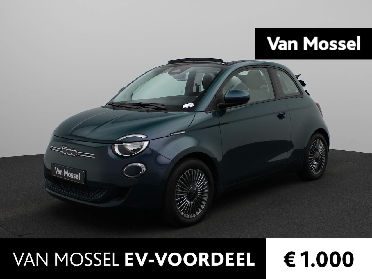 Fiat 500 C - 500e Icon 42 kWh | Navi | ECC | PDC | LMV | - AutoWereld.nl