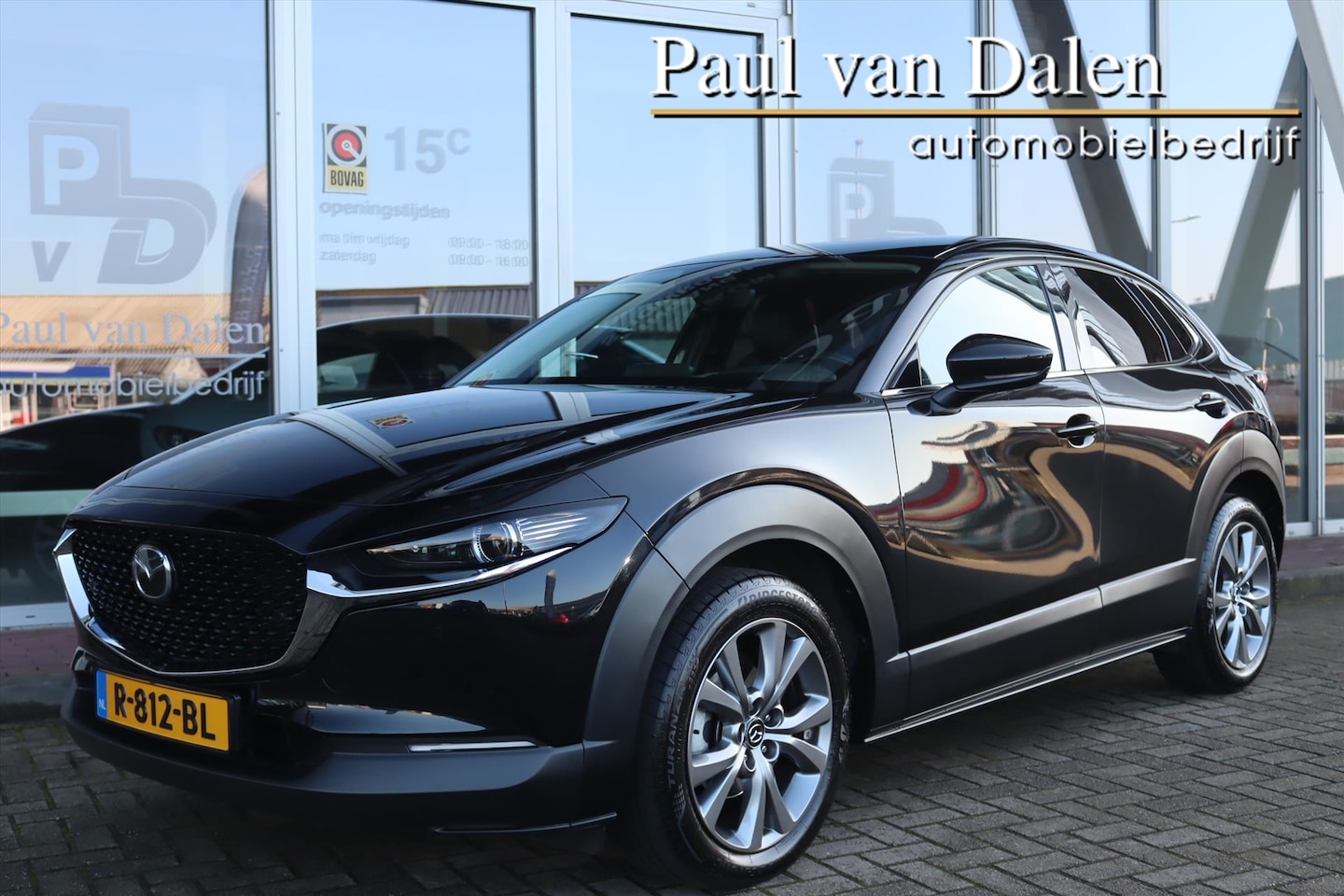 Mazda CX-30 - 2.0 e-SKYACTIVE-G 150PK M-HYBRID AUTOMAAT LUXURY Navi | Head-Up | Camera | Adapt.Cruise | - AutoWereld.nl