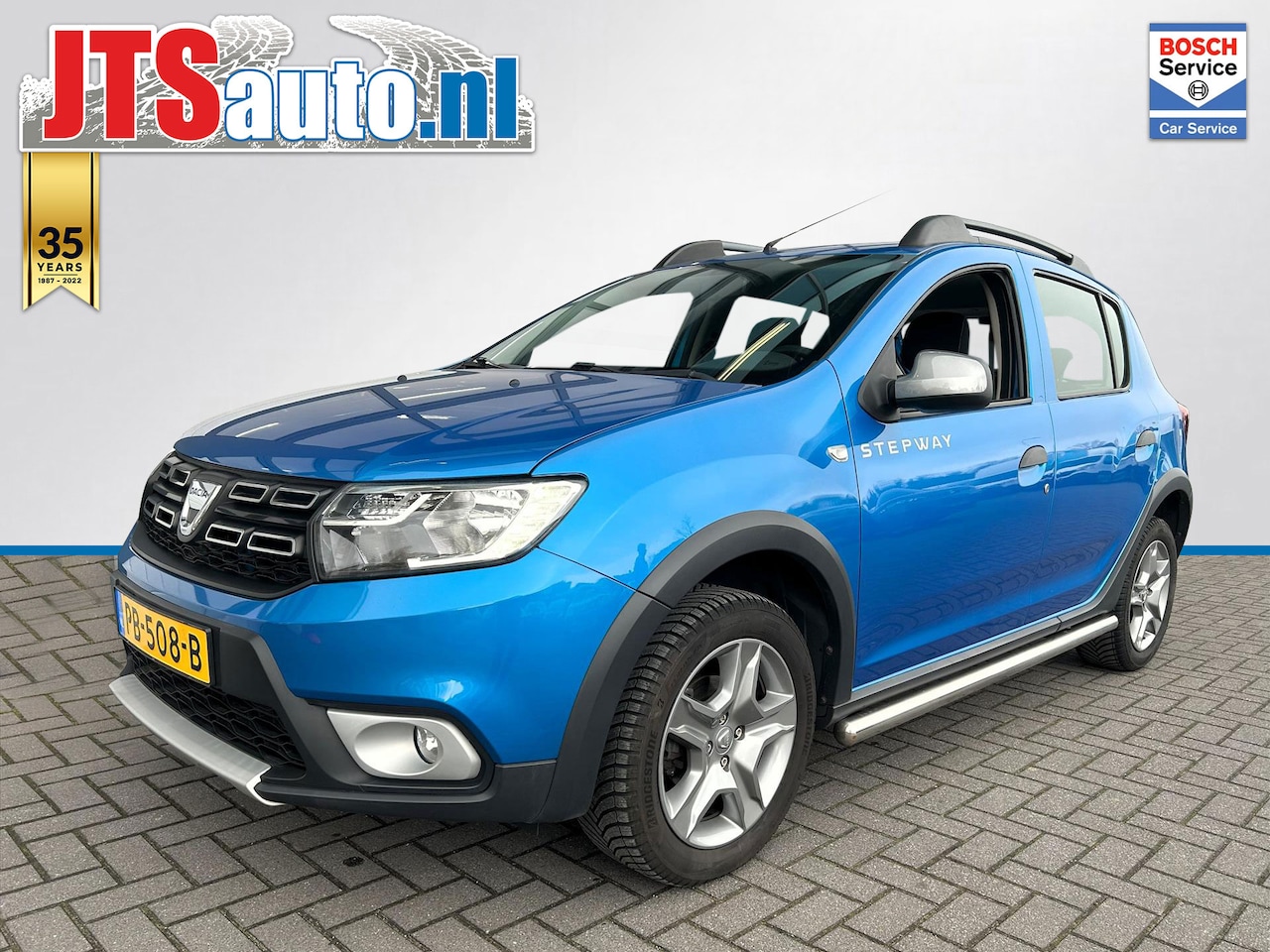 Dacia Sandero Stepway - 90pk, Sensoren, Cruise, Navi, Lmv - AutoWereld.nl