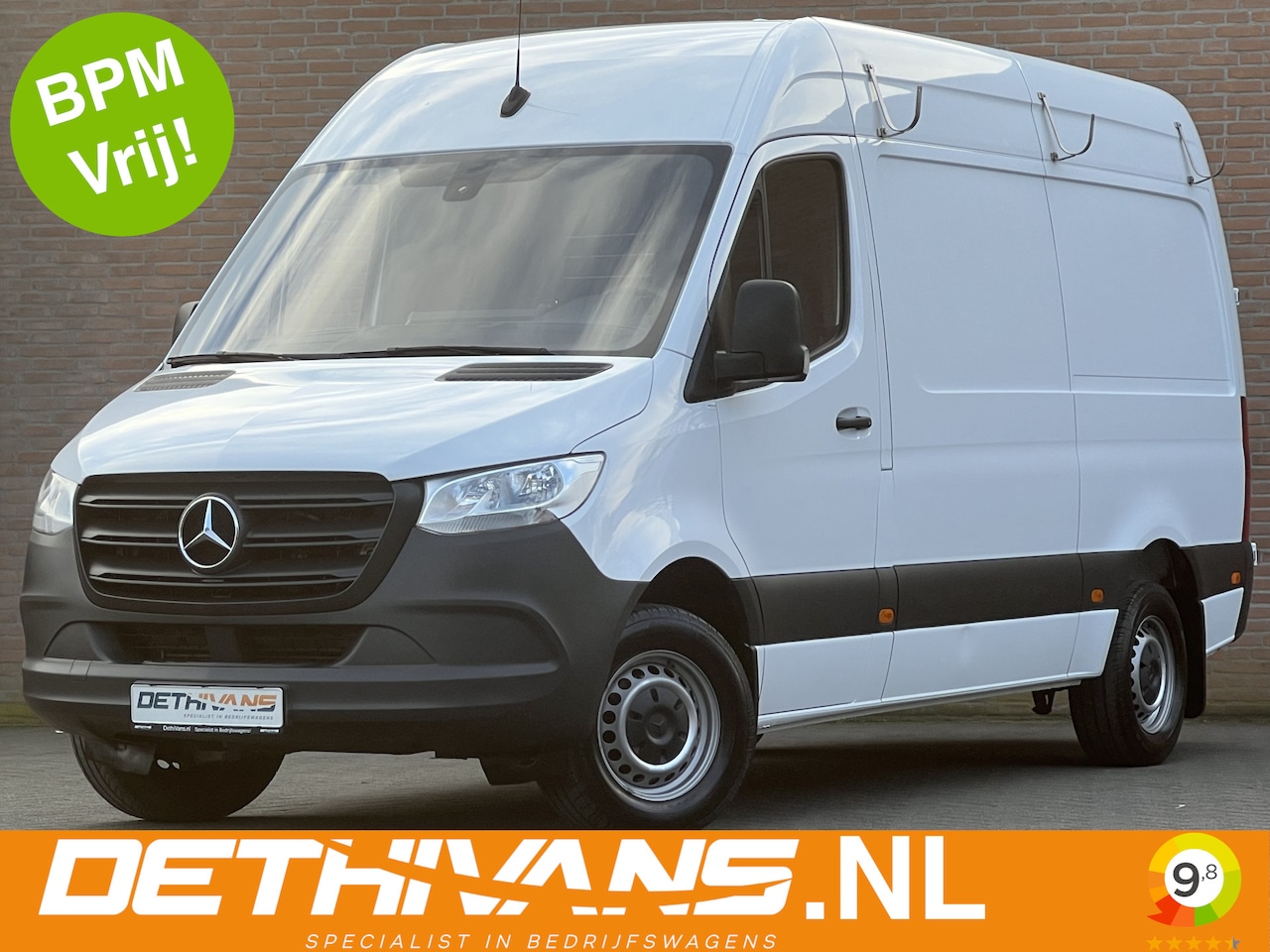 Mercedes-Benz Sprinter - 316CDI 164PK L2H2 7G-Tronic / Cruisecontrol / M-Bux / Euro6 - AutoWereld.nl