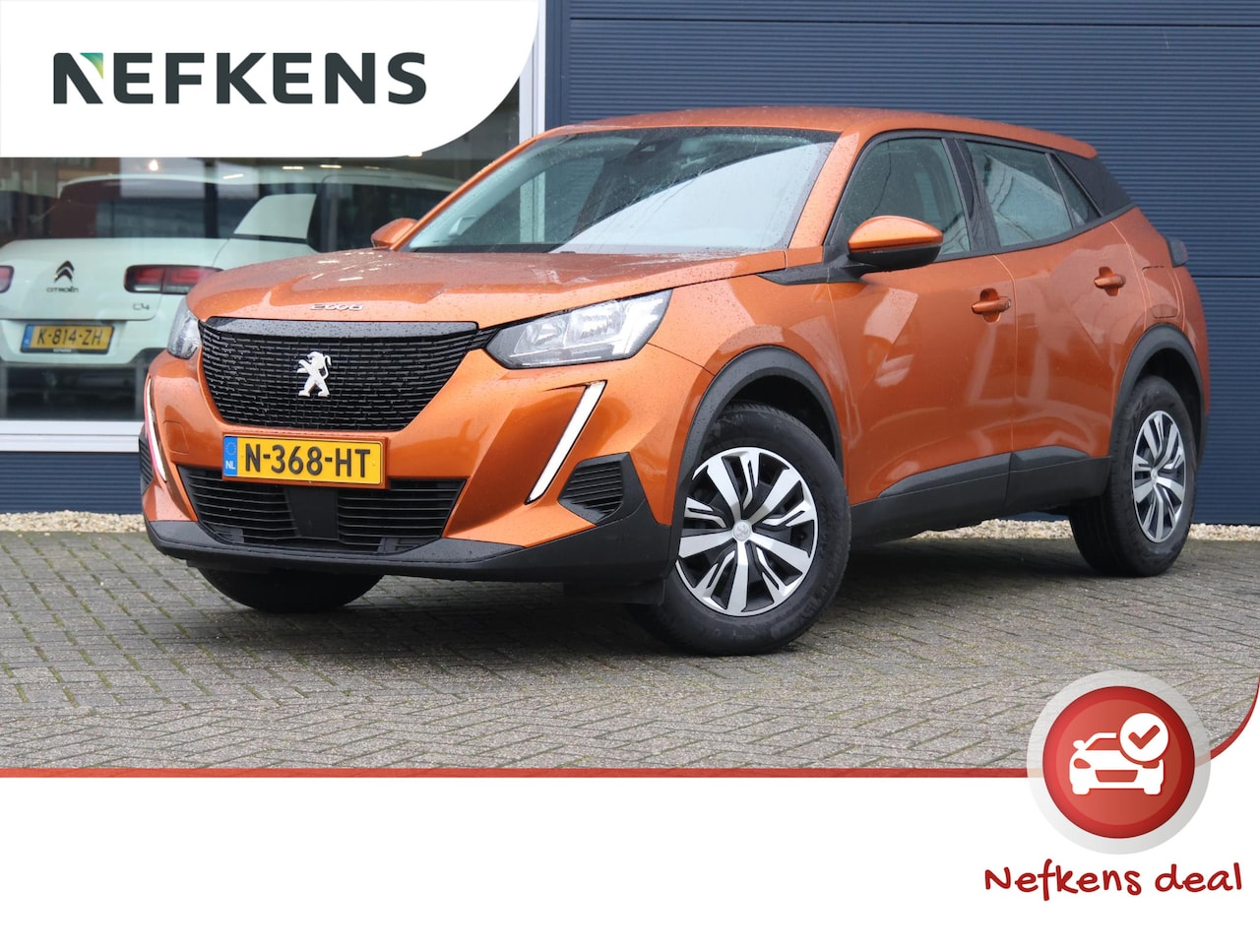 Peugeot 2008 - 100pk P.T. Active | Airco | Cruise | CarPlay | MultiMedia | Parkeersensoren | NL Auto! - AutoWereld.nl