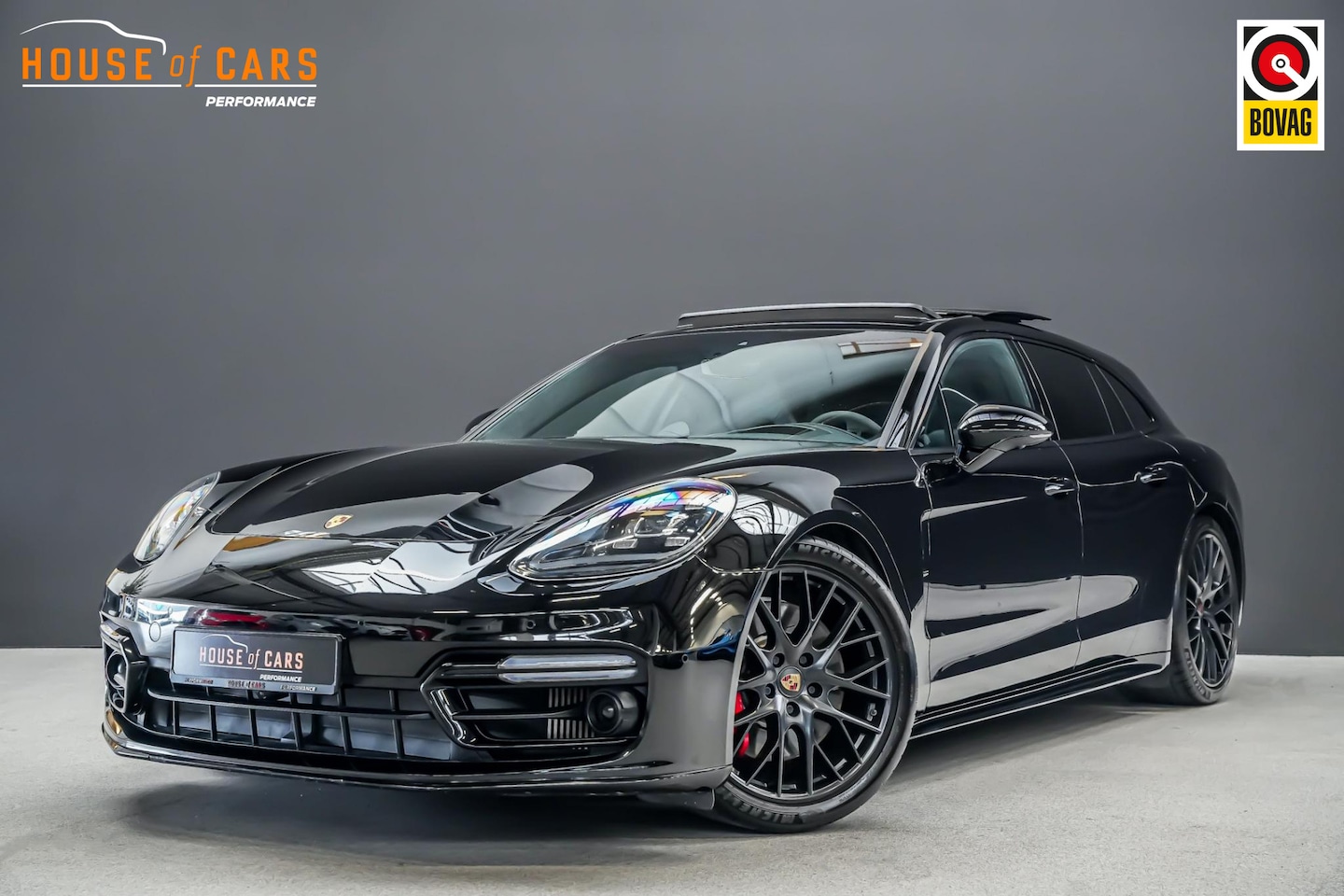 Porsche Panamera Sport Turismo - 2.9 462pk 4 E-Hybrid |head-up|panoramdak|luchtvering|sport chrono|PDLS|sportstoelen 18-vou - AutoWereld.nl