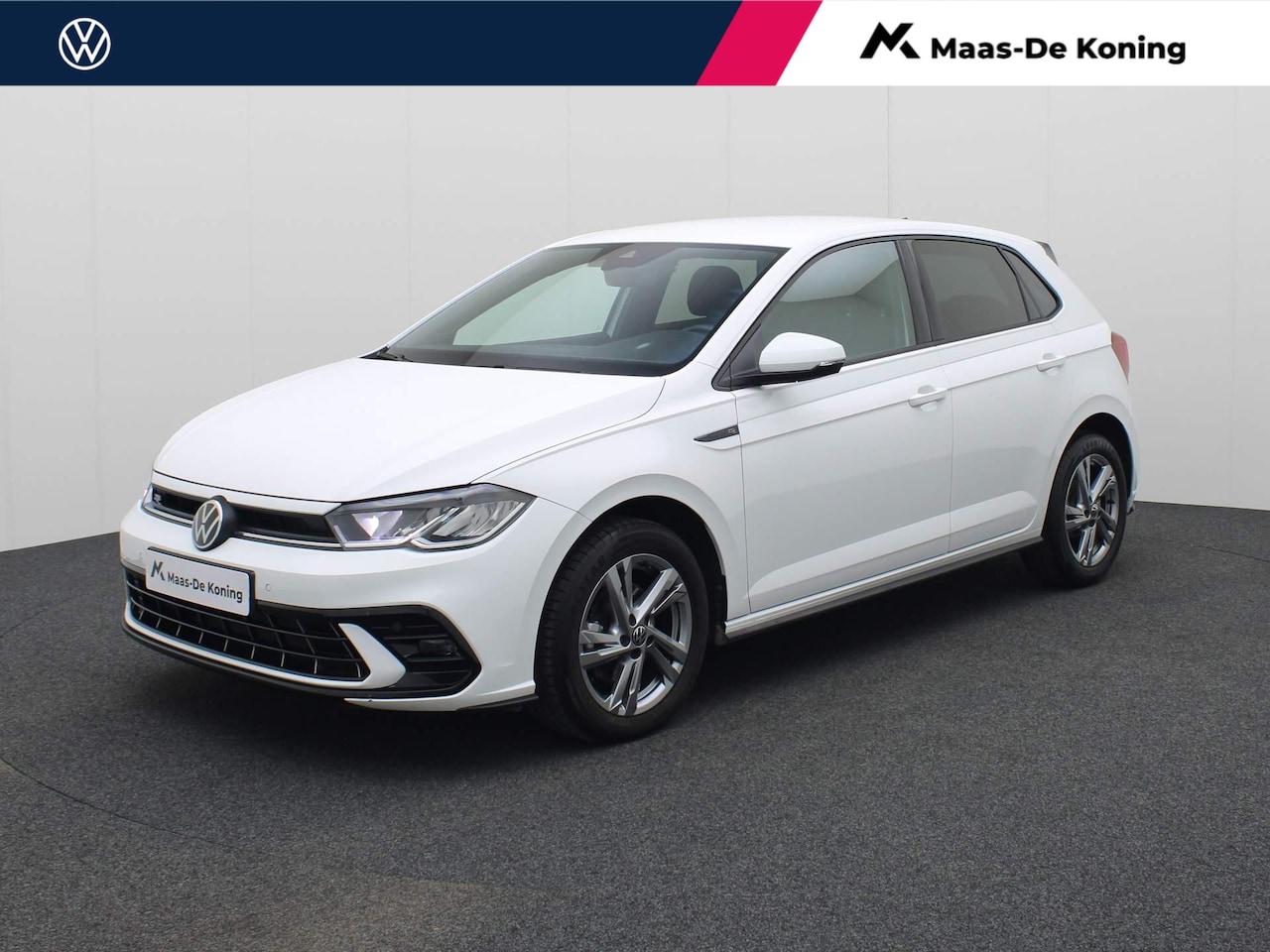 Volkswagen Polo - 1.0TSI/110PK R-Line DSG · App connect · Parkeersensoren + camera · Lane assist - AutoWereld.nl