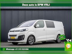 Citroën Jumpy - 2.0 BlueHDI L3H1 | 177 PK | Euro 6 | Head-up kleuren display | Automaat | 6-Persoons | Cru