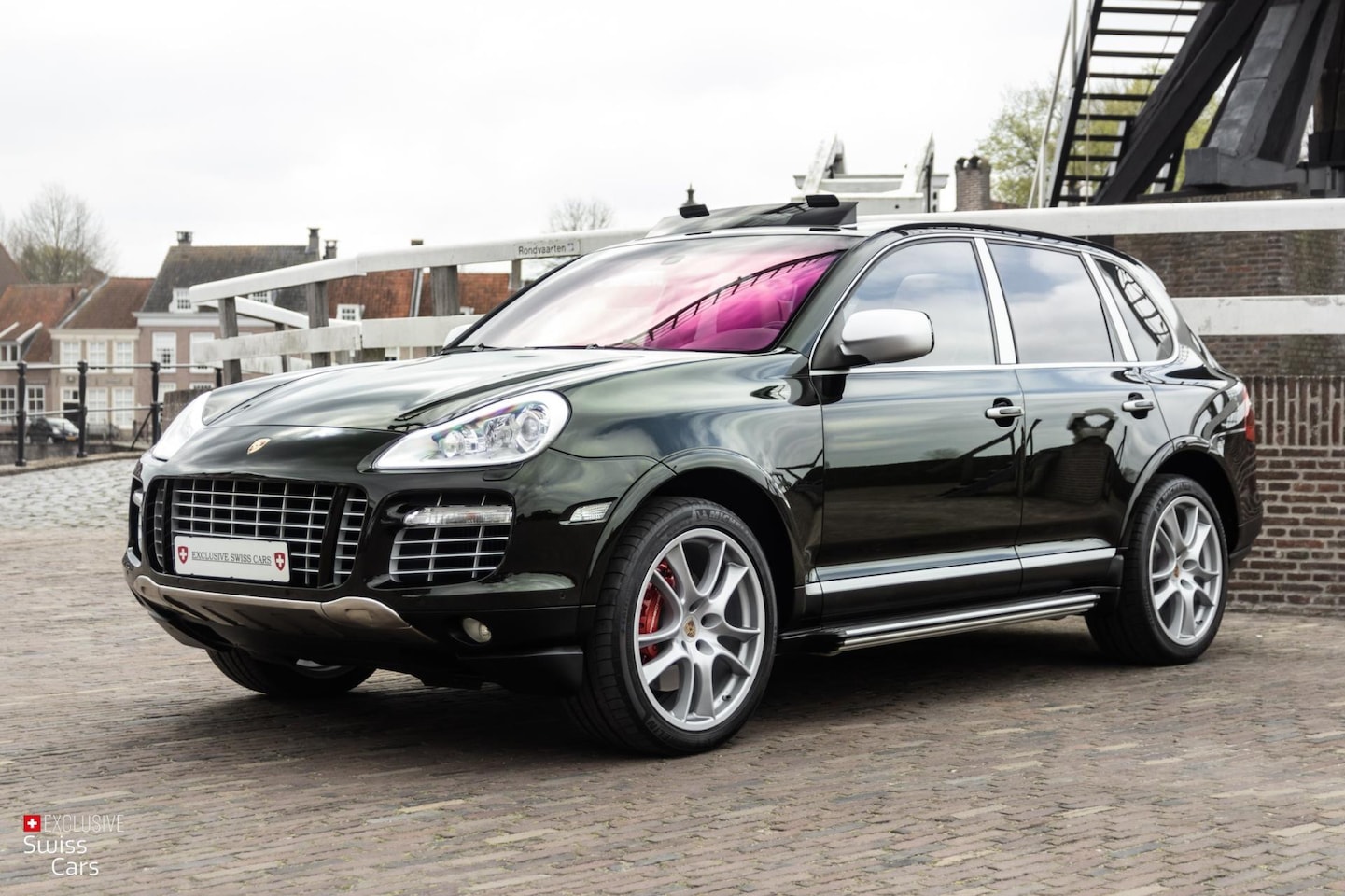 Porsche Cayenne - 4.8 Turbo|Youngtimer|€38.000 Ex.|Olijf groen|PCCM Plus - AutoWereld.nl