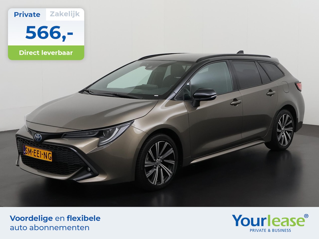 Toyota Corolla Touring Sports - 1.8 Hybrid Premium Bi-Tone | All-in 566,- Private Lease | Zondag Open! - AutoWereld.nl