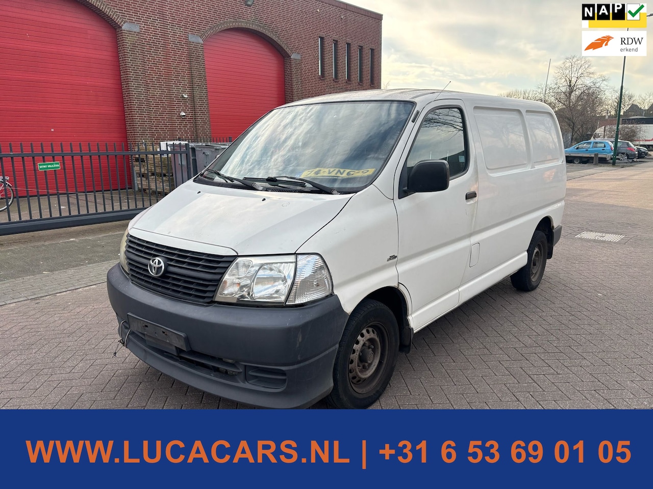 Toyota HiAce - 2.5 D-4D KWB Comfort Airco - AutoWereld.nl