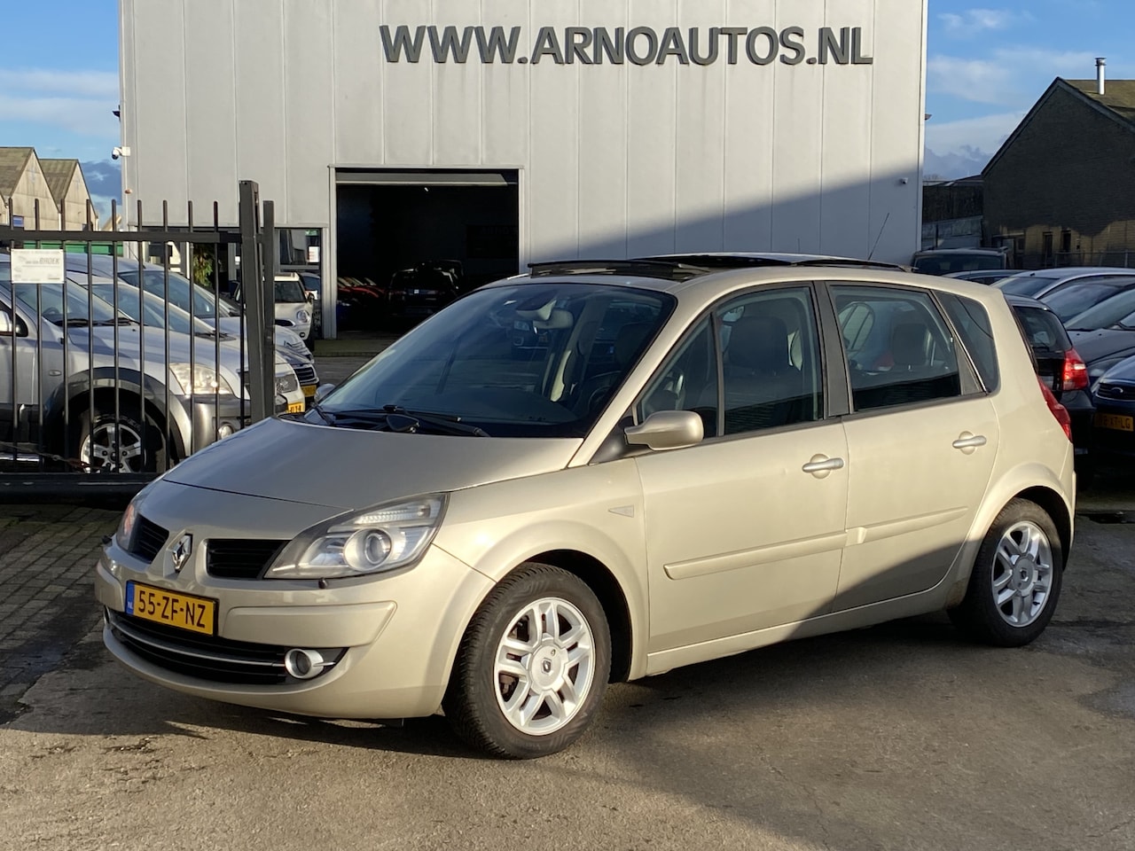 Renault Scénic - 1.6-16V Tech Line 1.6-16V Tech Line, 6-BAK, LPG-G3, AIRCO(CLIMA), CRUISE CONTROL, APK TOT 18-03-26, ELEK-PAN - AutoWereld.nl