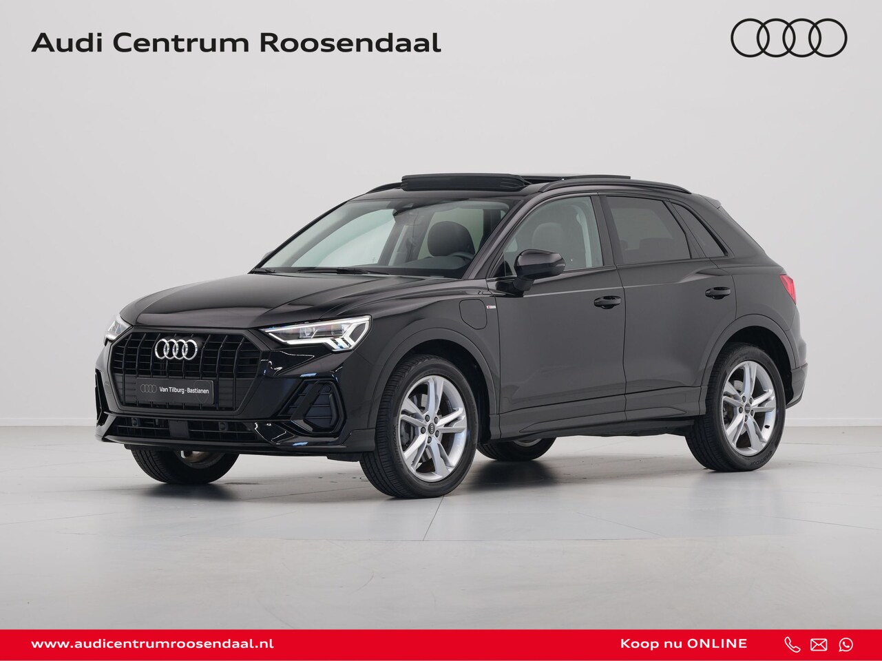 Audi Q3 - 45 TFSI e S edition Panorama Trekhaak Camera Half Leder 19" Velgen - AutoWereld.nl