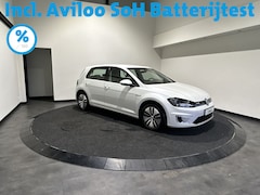 Volkswagen e-Golf - e-Golf | Lederen bekleding | Achteruitrijcamera | SoH (batterijcheck) 89, 7% score