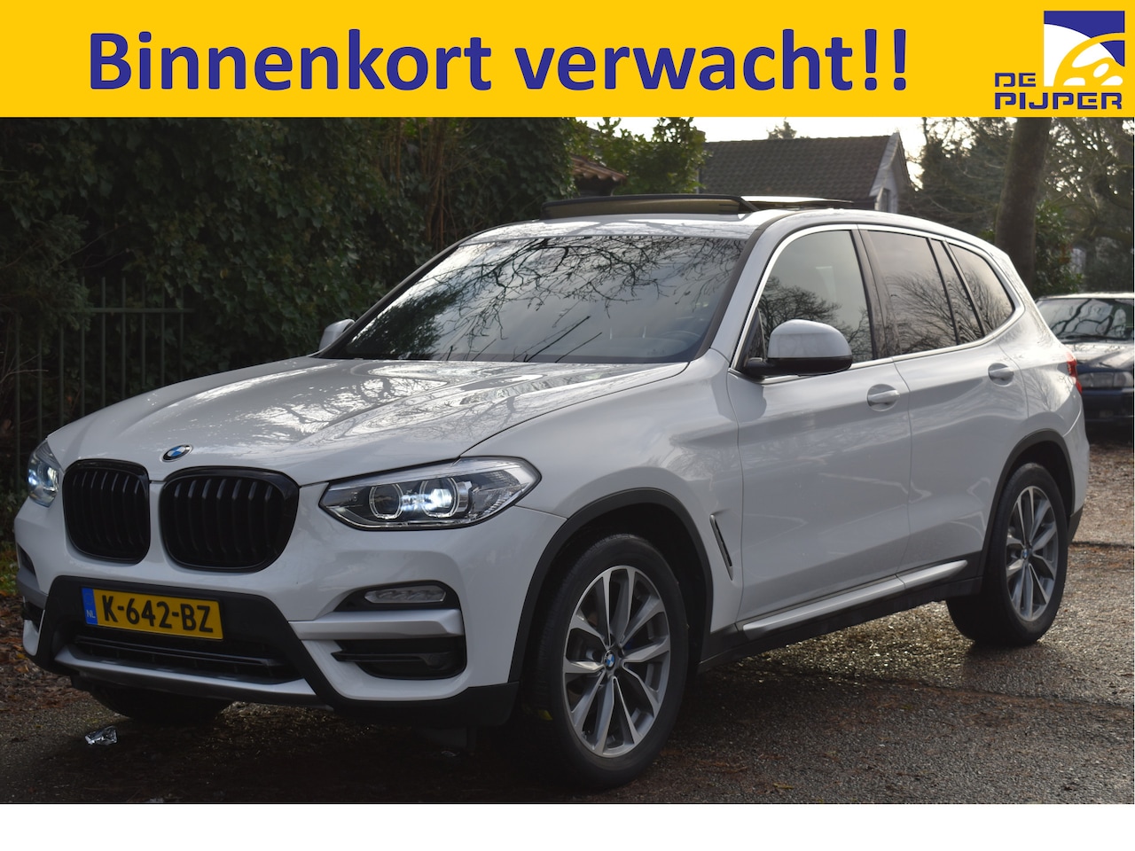 BMW X3 - xDrive30i High Executive PANO DAK, CAMERA, ELEKT.STOELEN, SFEERVERLICHTING, LEDER, APPLE C - AutoWereld.nl