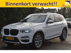 BMW X3 - xDrive30i High Executive PANO DAK, CAMERA, ELEKT.STOELEN, SFEERVERLICHTING, LEDER, APPLE C