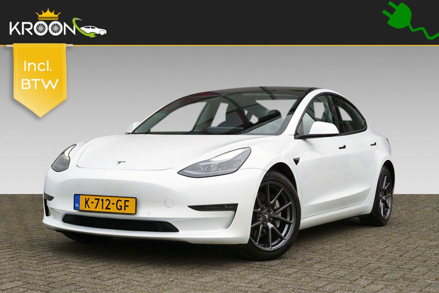 Tesla Model 3 - Long Range RWD Long Range AWD Facelift 75kWh Warmtepomp - AutoWereld.nl