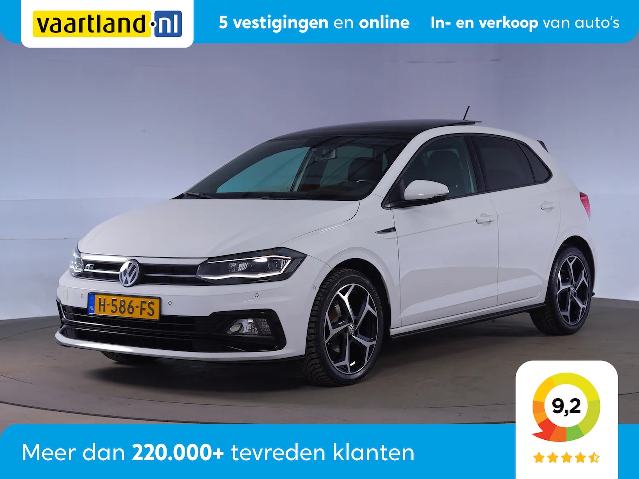 Volkswagen Polo - 1.0 TSI Highline R Line [ Panorama LED Virtual cockpit ] - AutoWereld.nl