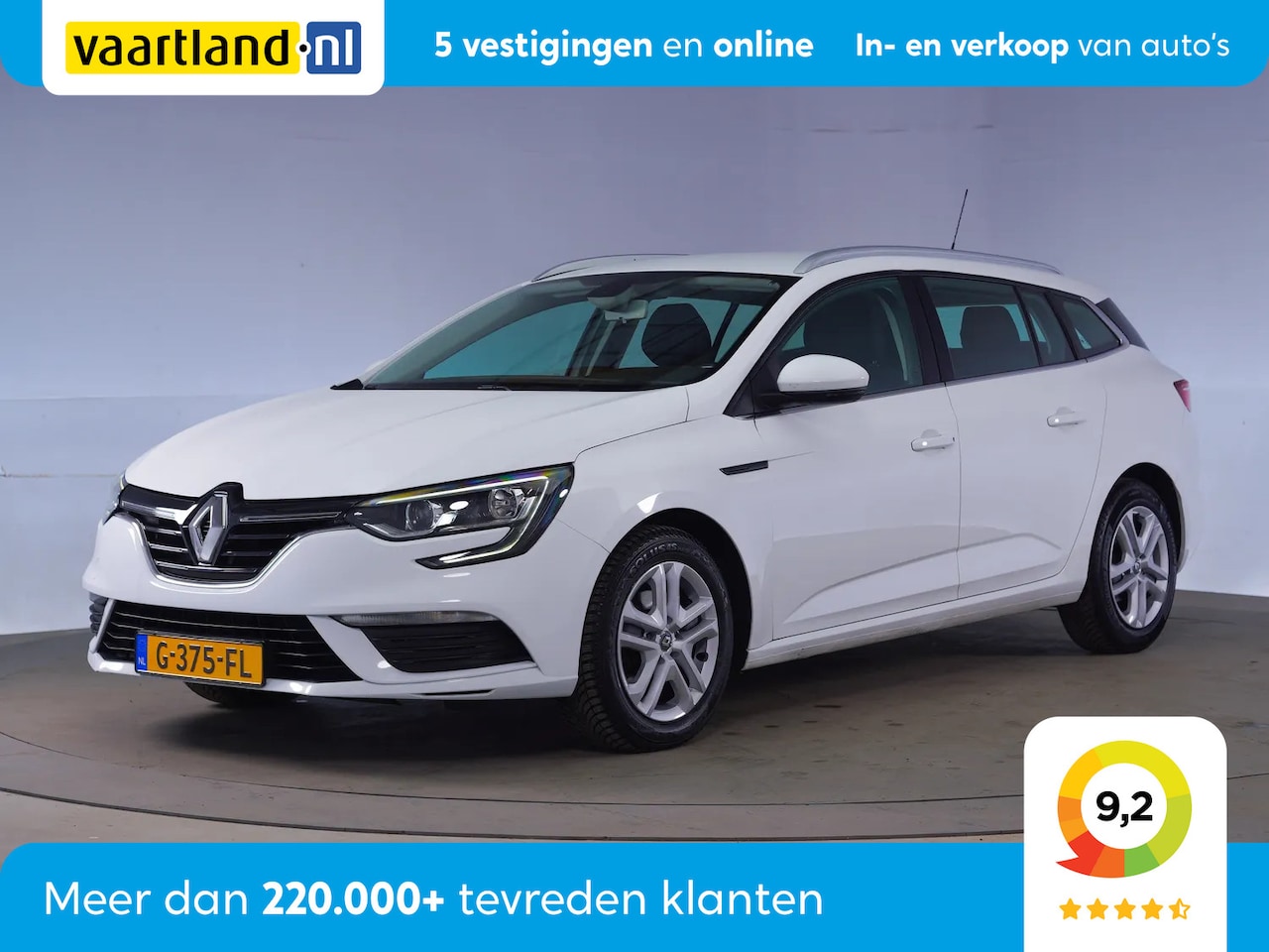 Renault Mégane Estate - 1.5 Blue dCi Zen [ Nav Parkeersensoren ] - AutoWereld.nl