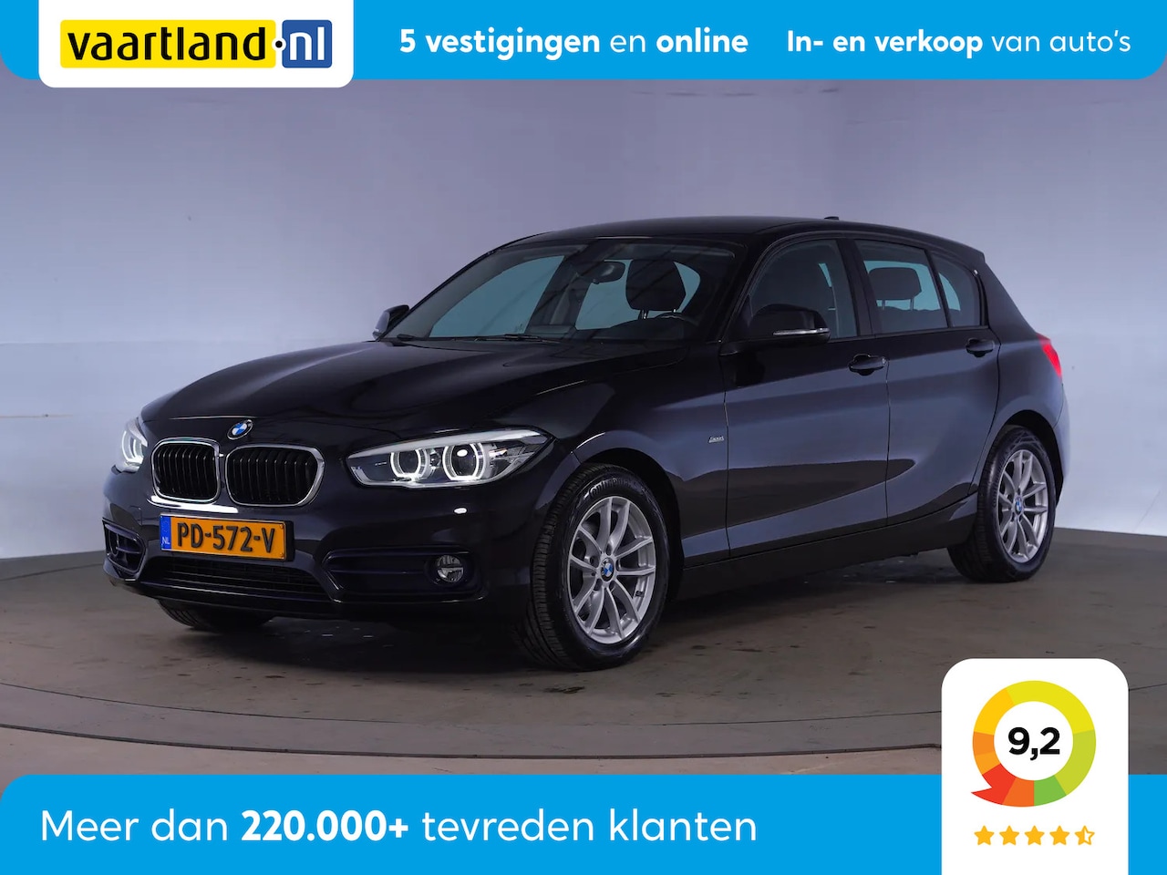 BMW 1-serie - 118i Executive Sport Aut. 5-drs [ LED Navi Sportstoelen ] - AutoWereld.nl