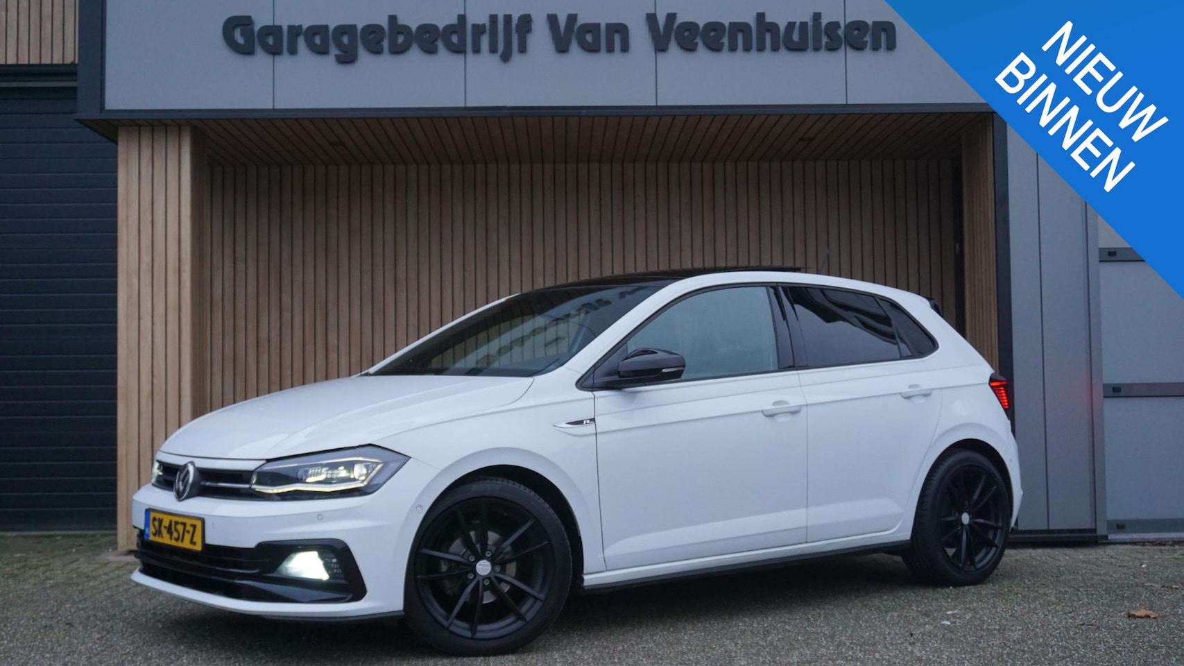 Volkswagen Polo - 1.0 TSI 95pk 5Drs DSG 3x R-Line Pano.Dak LED Beats Keyless Virtual 17inch LM A-Camera DCC - AutoWereld.nl