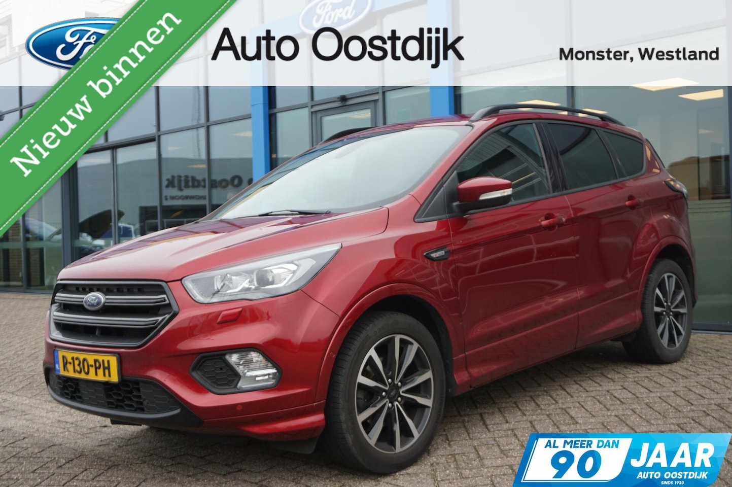 Ford Kuga - 1.5 EcoBoost ST Line 120PK Winterpack Climate Cruise Navi Parkeersensoren Elektrische Acht - AutoWereld.nl