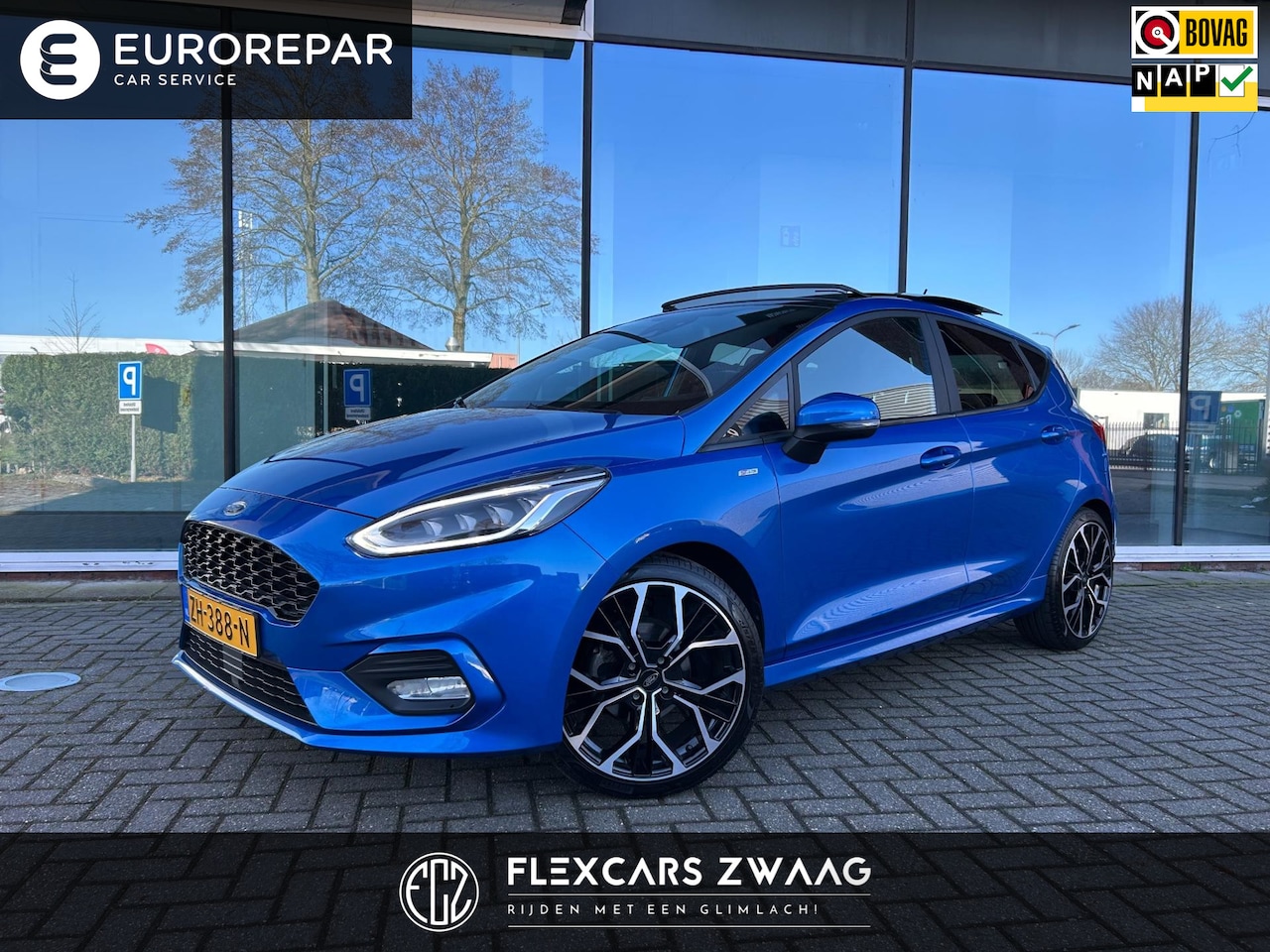 Ford Fiesta - 1.0 EcoBoost ST-Line - Navi - Panodak - Climate - Parkeerhulp - Org.NL - AutoWereld.nl