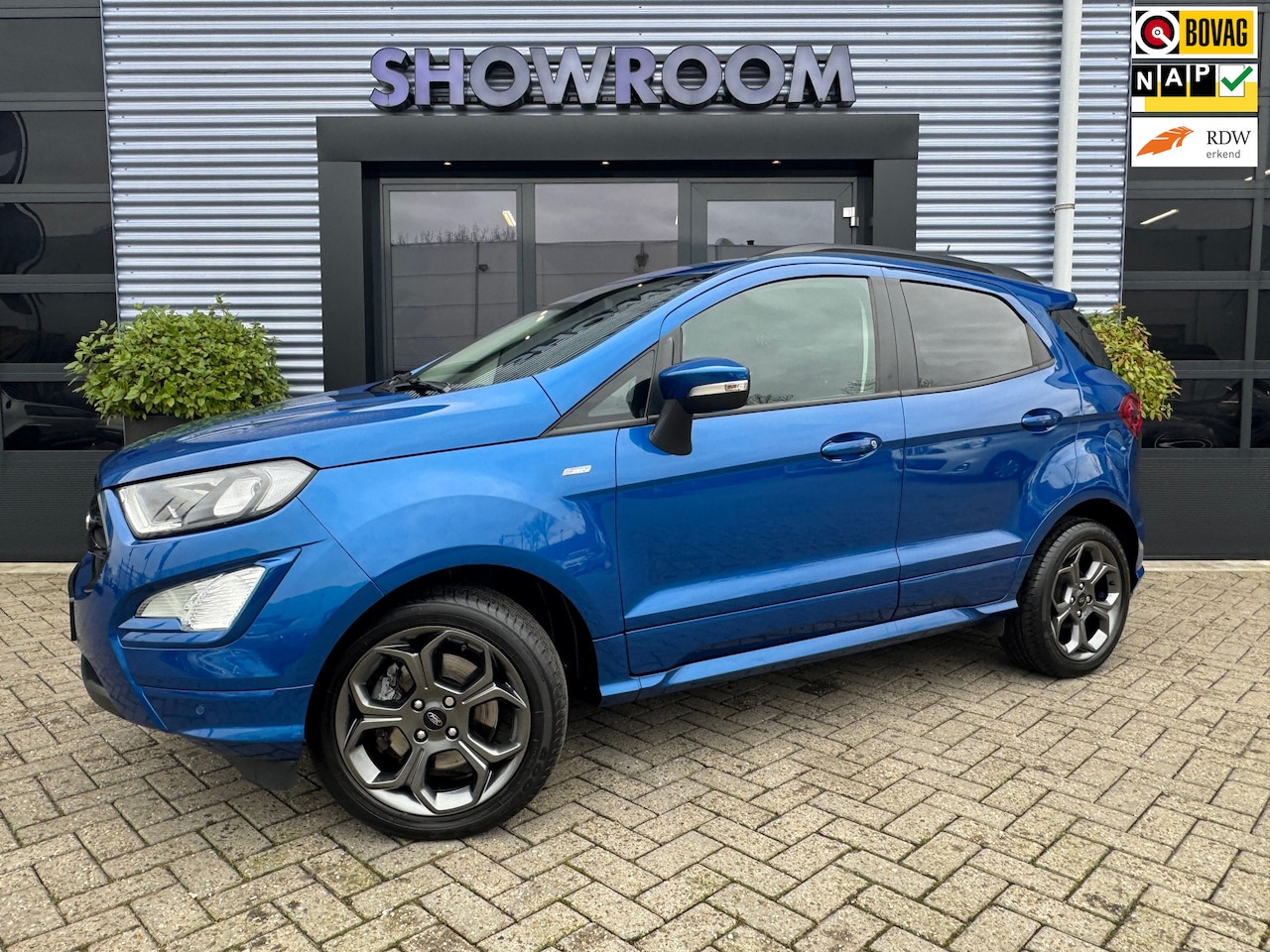 Ford EcoSport - 1.0 EcoBoost ST-Line Automaat Led Stoelv. Apple carplay Stuurverw. - AutoWereld.nl