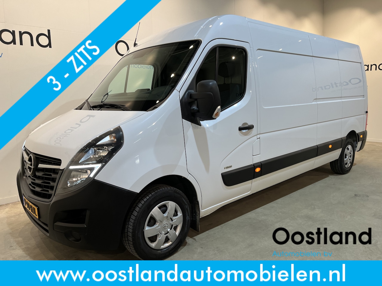 Opel Movano - 2.3 Turbo L3H2 150 PK / Euro 6 / Airco / Cruise Control / CarPlay / Navigatie / PDC /3-Zit - AutoWereld.nl