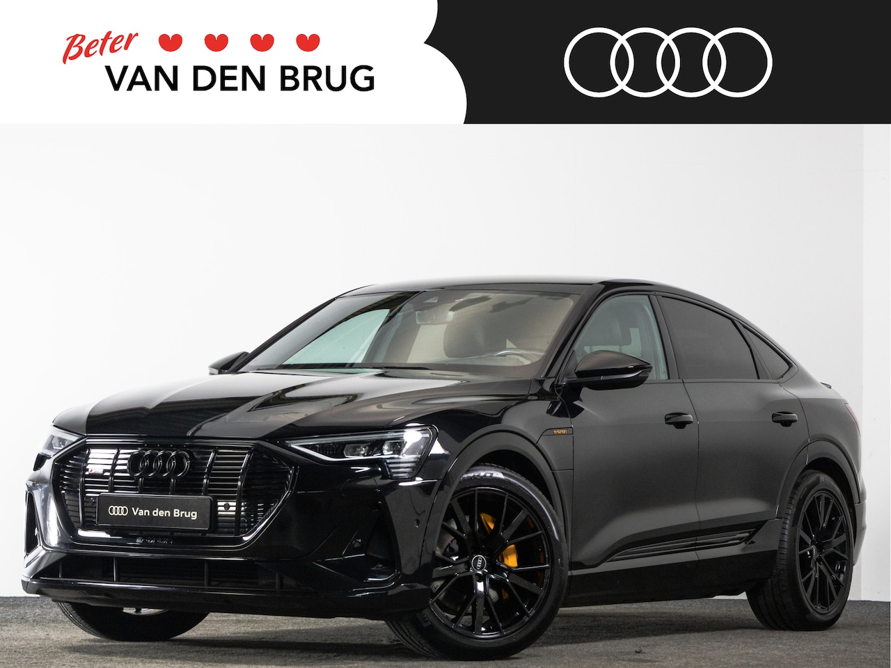 Audi e-tron Sportback - S-Line 50 QUATTRO 313 PK 71 kWh | Black Edition | LED | Bang&Olufsen | Keyless | Ambiance - AutoWereld.nl