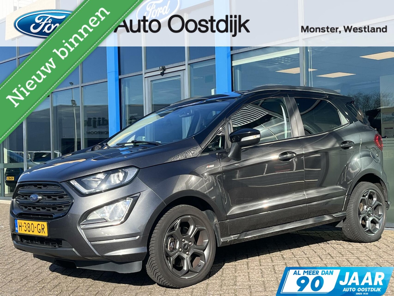 Ford EcoSport - 1.0 EcoBoost ST-Line 125PK Automaat Winterpack Climate Cruise Navi Parkeersensoren Achter - AutoWereld.nl