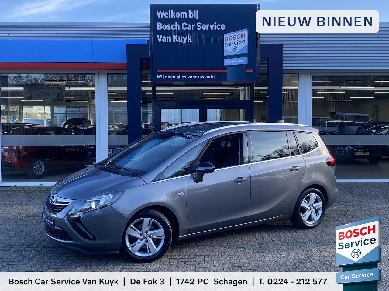 Opel Zafira Tourer - 1.4 Blitz / NL-Auto / 140 PK / Dealer-Onderhouden / 1e-Eigenaar / Cruise-Control / Afneemb - AutoWereld.nl