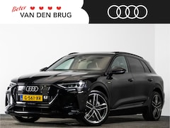 Audi e-tron - S-Line 50 313 PK QUATTRO 71 kWh | Black Optiek | Panoramadak | Trekhaak | Adaptieve Cruise