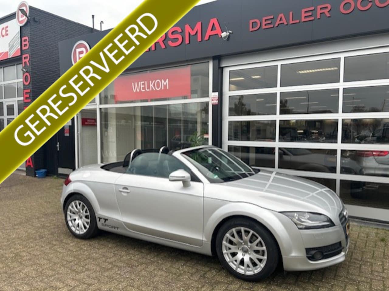 Audi TT Roadster - 1.8 TFSI 2 EIGENAAR  * DEALERONDERHOUDEN * NIEUWE CABRIOKAP 1 JAAR OUD * - AutoWereld.nl