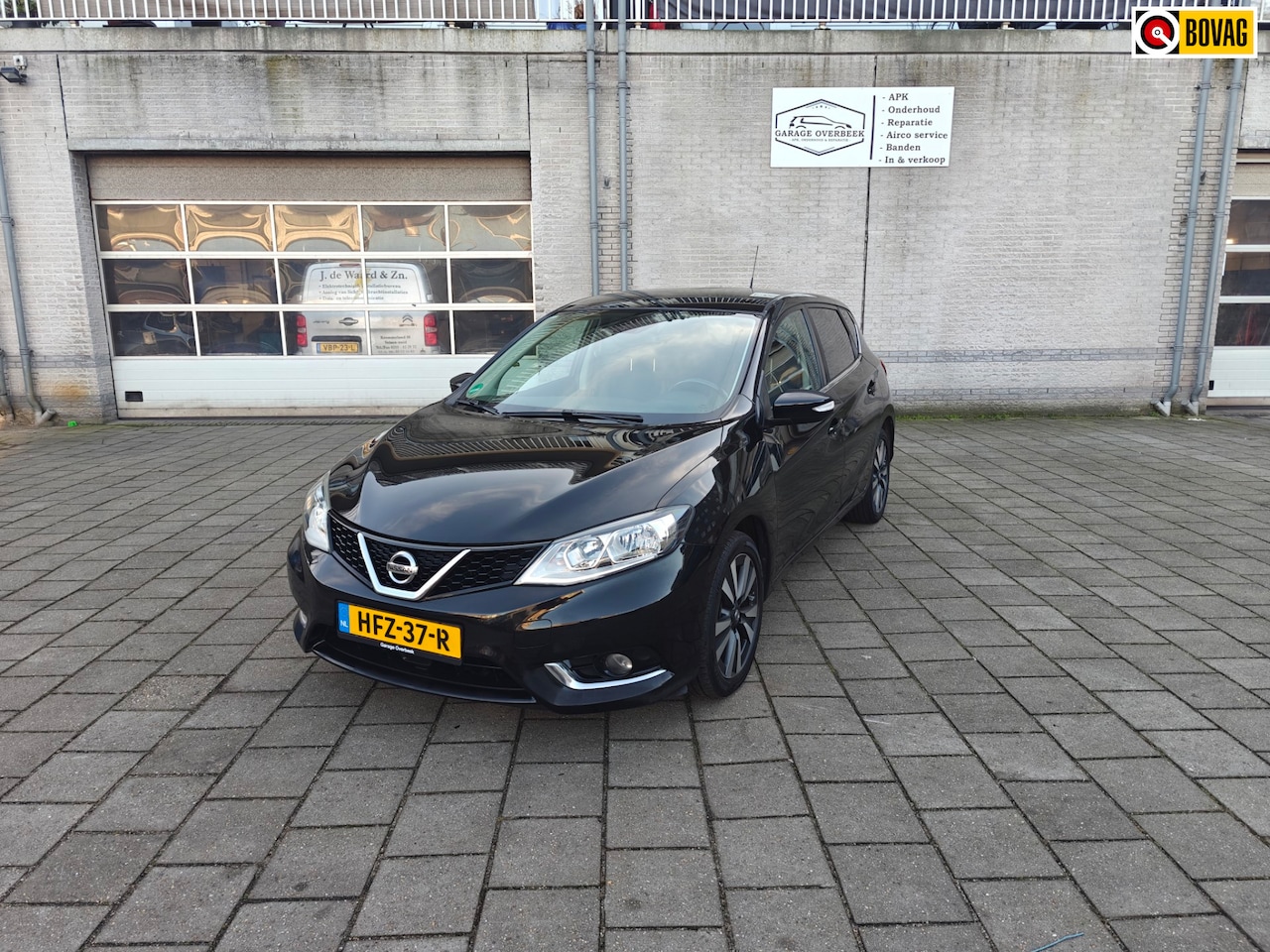 Nissan Pulsar - 1.2 DIG-T 2016 AIRCO/CRUISE/CAMERA/KEYLESS/APK - AutoWereld.nl