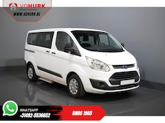 Ford Transit Custom Tourneo - 2.0 TDCI BPM Vrij € 18.100, - incl. BTW Trend EUR6/ Combi/ Kombi/ 9 Persoons/ 9 P/ Cruise/