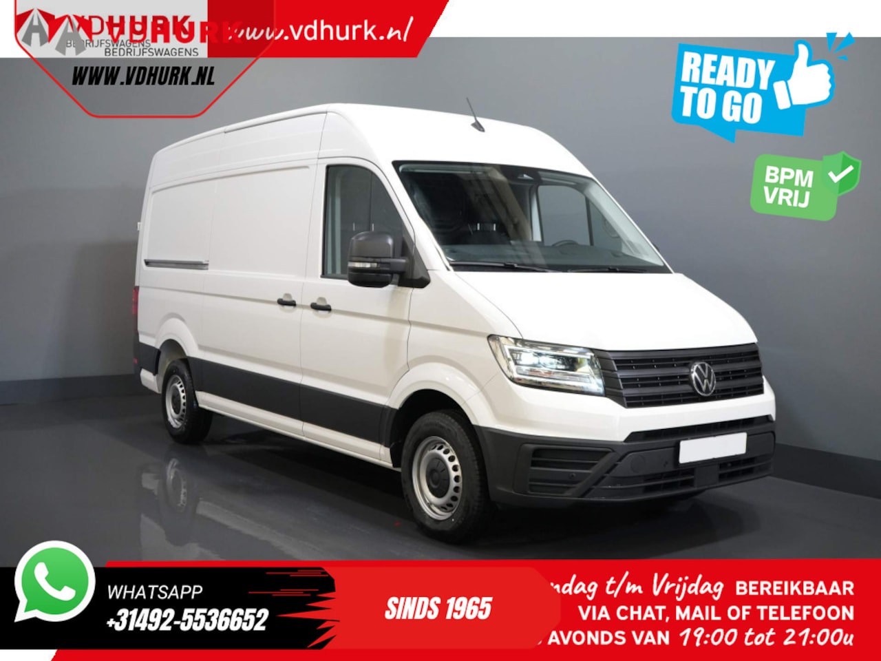 Volkswagen Crafter - 35 2.0 TDI 140 pk DSG Aut. L3H3 BPM VRIJ! LED/ Virtual Cockpit/ Camera/ Cruise/ Carplay/ G - AutoWereld.nl