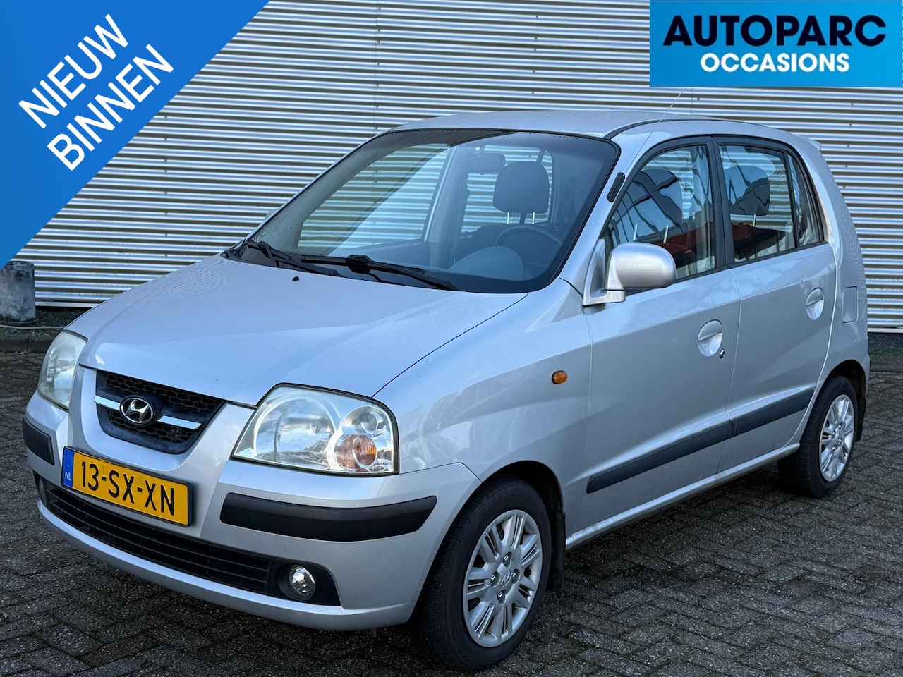 Hyundai Atos - 1.1i Dynamic First Edition LEUKE, NETTE HYUNDAI ATOS AUTOMAAT, NIEUWE APK, LEKKER ZUINIG, - AutoWereld.nl