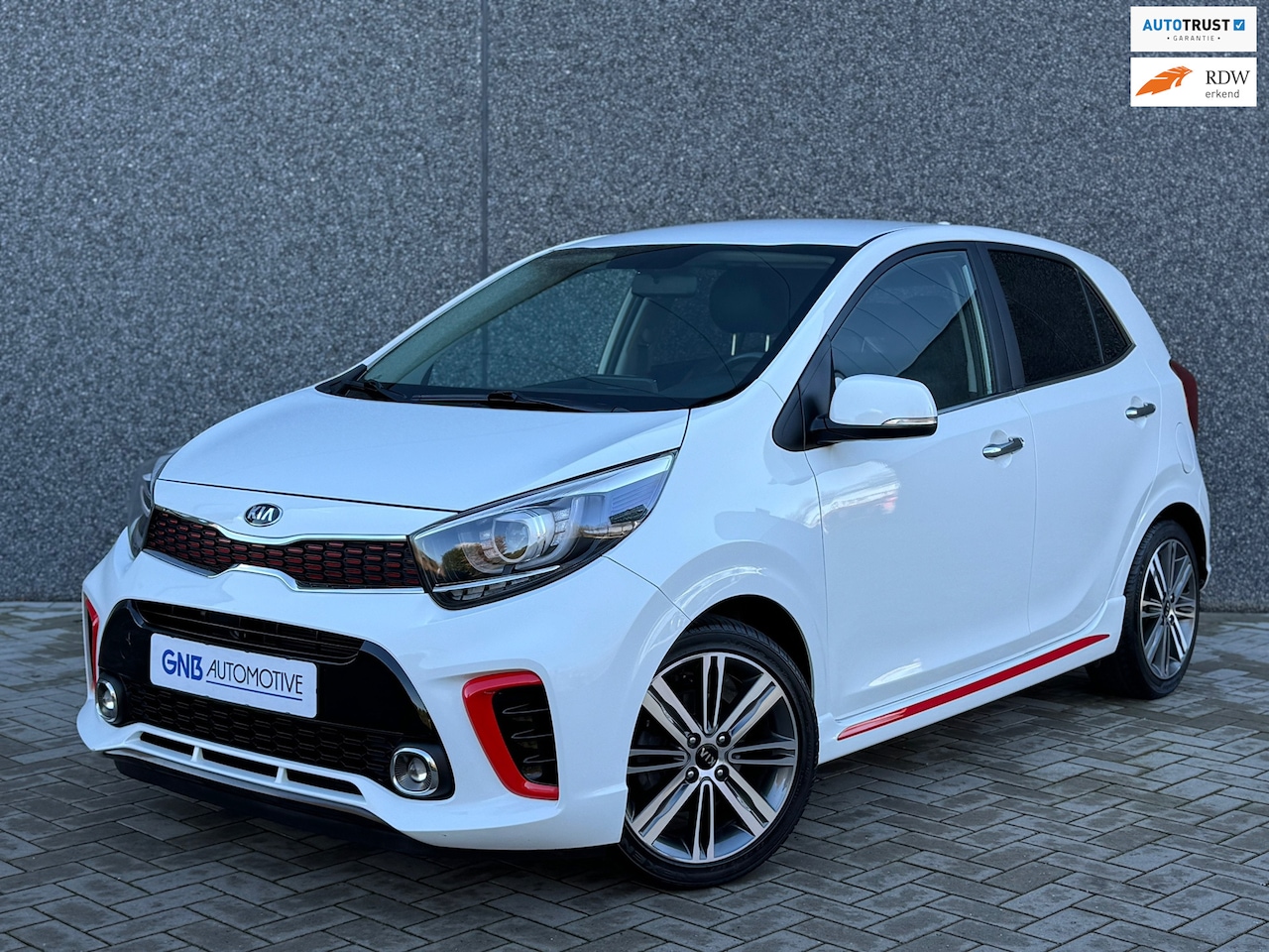 Kia Picanto - 1.2 CVVT GT-Line | Carplay | Camera | Leder | Navi | Climate control | Electrische ramen | - AutoWereld.nl