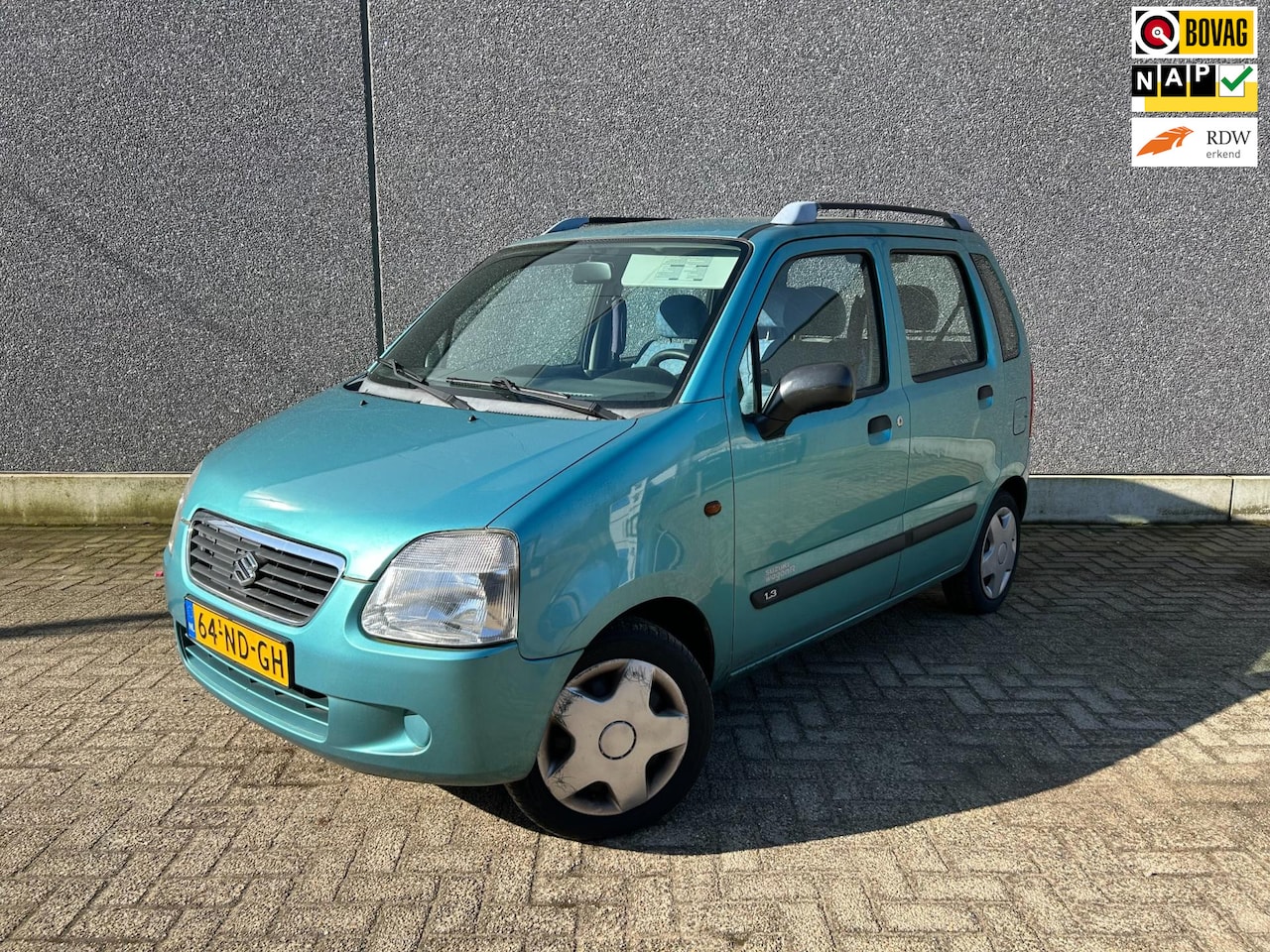 Suzuki Wagon R+ - 1.3 GL | AUTOMAAT | BLUETOOTH | AUX/USB | ELEK RAMEN | ELEK SPIEGELS | APK BIJ AFLEVERING - AutoWereld.nl