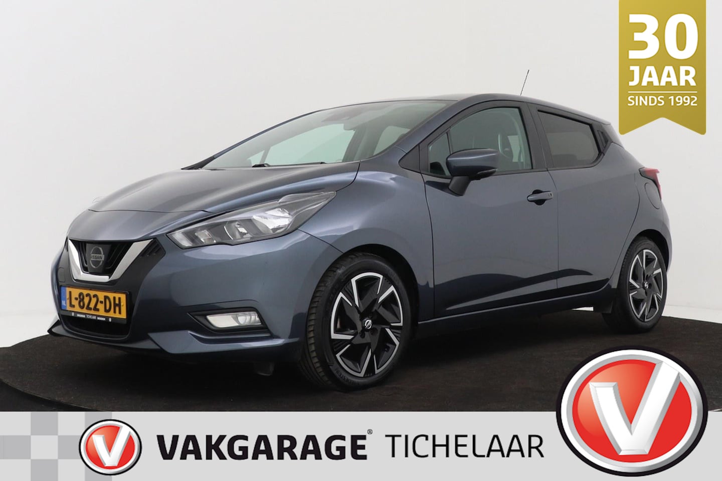 Nissan Micra - 1.0 IG-T Tekna | Org NL | Volledig Ond. | Keyless Entry/Start | Climate Control | 360 Came - AutoWereld.nl