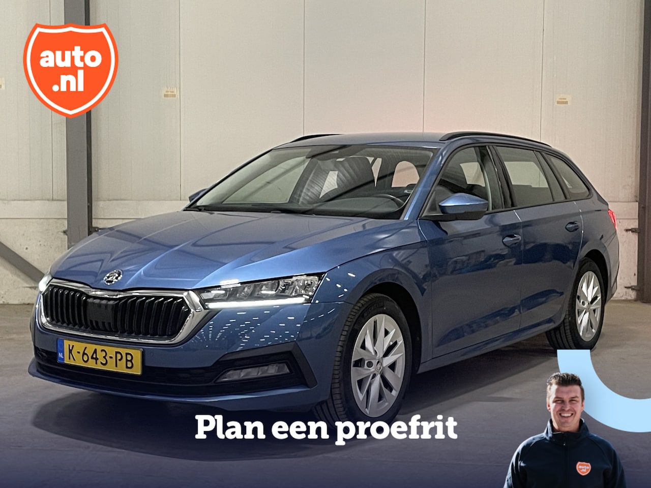 Skoda Octavia Combi - 1.0 TSI Business Edition | Cruise Control | Parkeersensoren | Stoelverwarming | Elektr ach - AutoWereld.nl