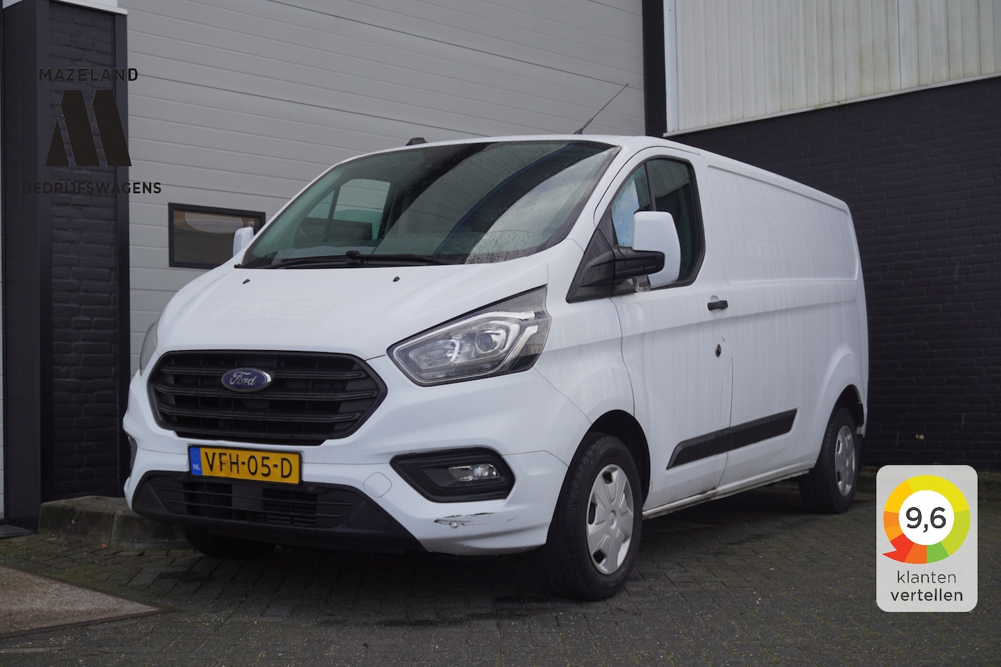 Ford Transit Custom - 2.0 TDCI 108PK L2 EURO 6 - Airco - Navi - Cruise - € 13.950,- Excl. - AutoWereld.nl