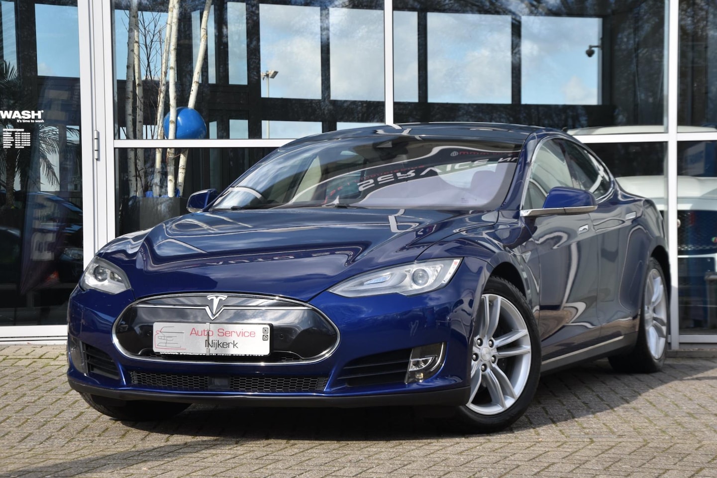 Tesla Model S - 85 Base Airco Nav. Leder Led Xenon Btw Gratis Laden ! S85 1ste Eigenaar - AutoWereld.nl