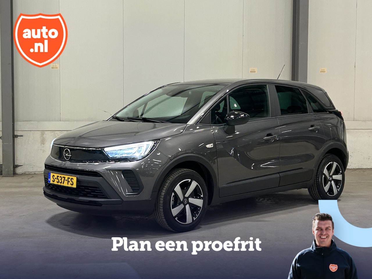 Opel Crossland - 1.2 Turbo Edition | Cruise Control | LED | Camera | Carplay | Navigatie | 16"LM Velgen | - AutoWereld.nl