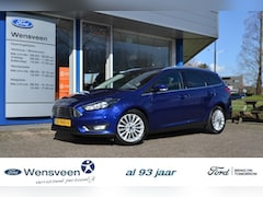 Ford Focus Wagon - 1.0T 125pk ECOBOOST Titanium | navigatie, dealer onderhouden