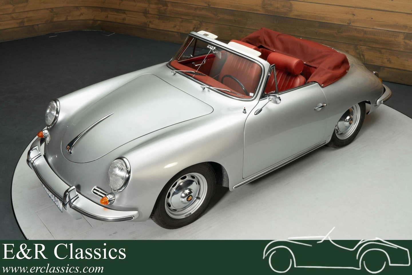 Porsche 356 - Cabriolet 1600 Super | Gerestaureerd | 1961 - AutoWereld.nl