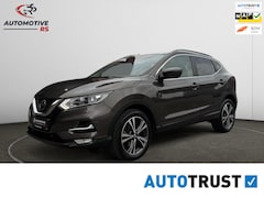 Nissan Qashqai - 1.3 DIG-T Tekna + Pano Leder Navi 360° Cam Trekhaak keyless